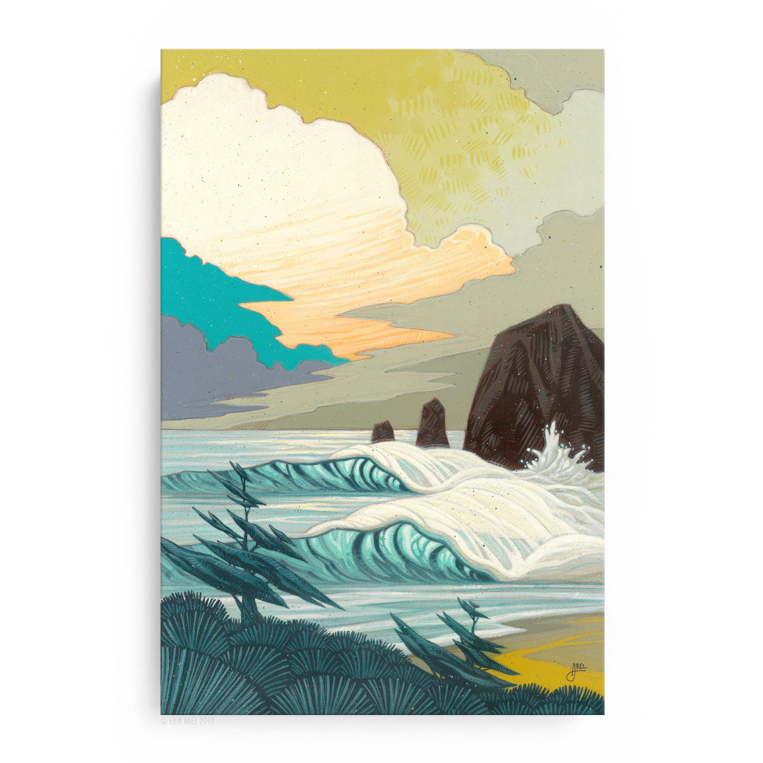 Surf Art Collection, Break Storm Print