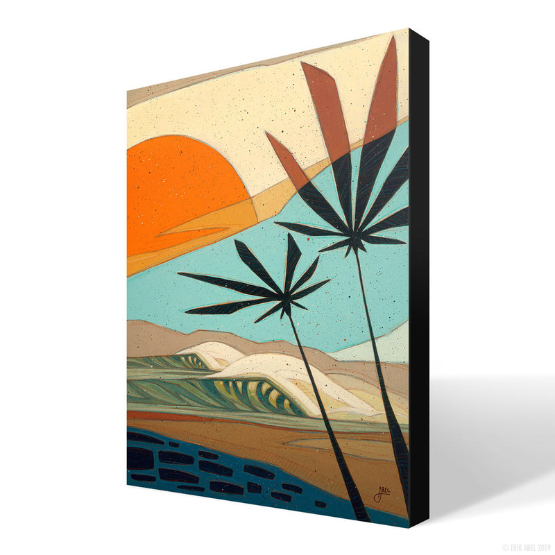 Surf Art Collection | Palm Life Print | Abel Arts